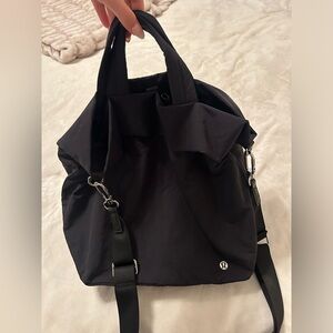 Lululemon Athletica On My Level Bag. Lightly used. Great condition.